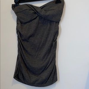 Strapless top